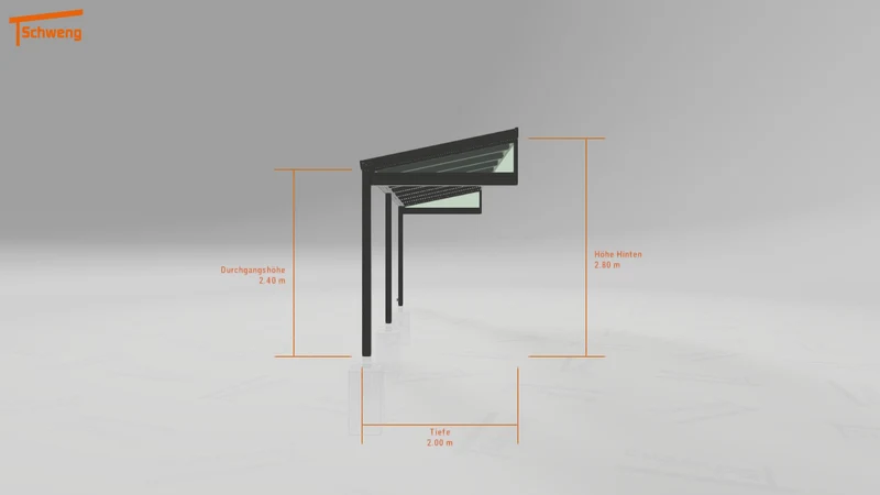#DE Schweng Terrassenüberdachung S350 (ID rjnp9n)