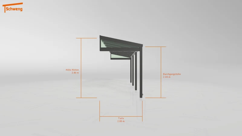 #DE Schweng Terrassenüberdachung S350 (ID jj8qb7)