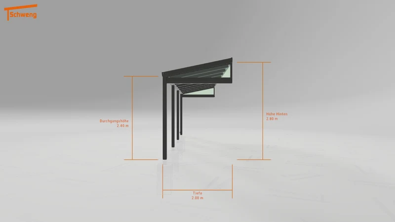 #DE Schweng Terrassenüberdachung S350 (ID jj8qb7)