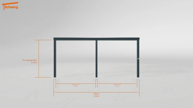 #DE Schweng Terrassenüberdachung S400 (ID bkp27m)