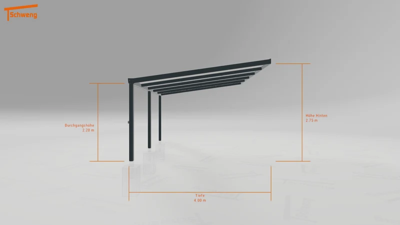 #DE Schweng Terrassenüberdachung S400 (ID bkp27m)