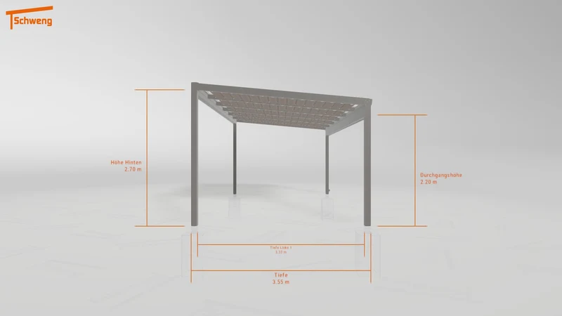 #DE Schweng Terrassenüberdachung S350 (ID 5mz3n8)