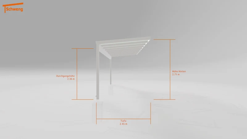 #DE Schweng Terrassenüberdachung S400 (ID v498zq)