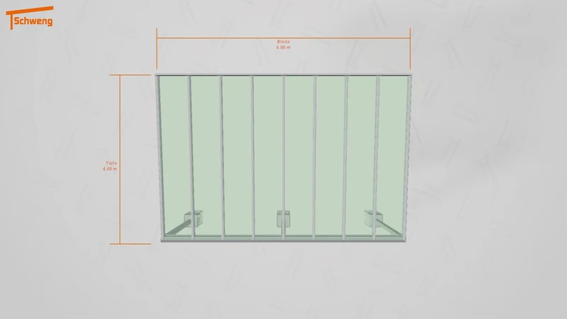 #AT Schweng Terrassenüberdachung S400 (ID 7758dj)