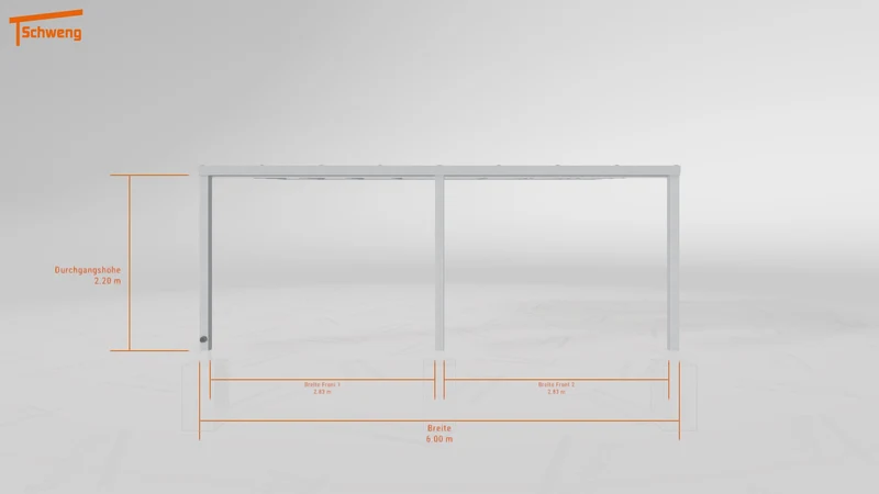 #DE Schweng Terrassenüberdachung S350 (ID 5m9y4z)