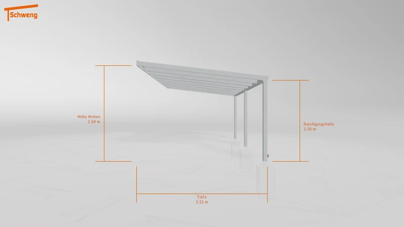 #DE Schweng Terrassenüberdachung S350 (ID 5m9y4z)