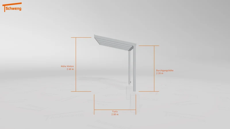 #AT Schweng Terrassenüberdachung S350 (ID yg7pd7)