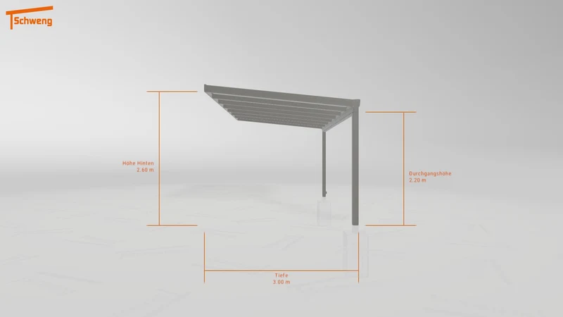 #DE Schweng Terrassenüberdachung S400 (ID 9wxm3p)