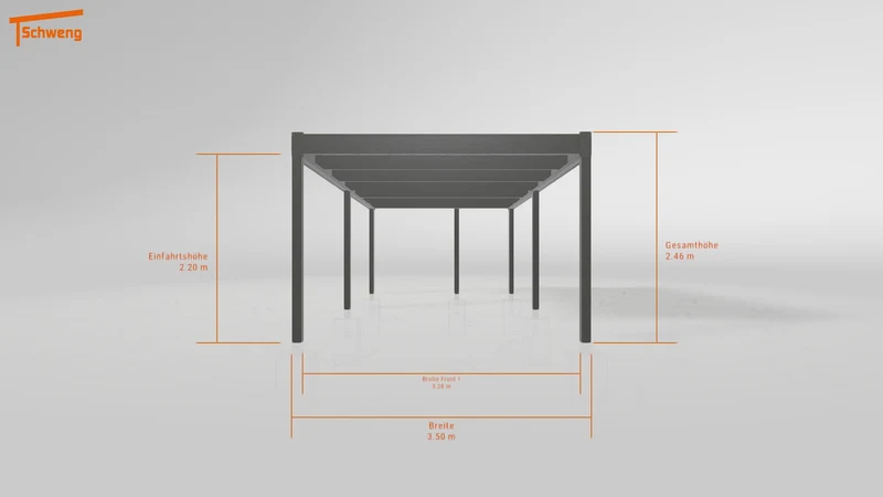 #DE Schweng Flachdachcarport C600 (ID k2rxnp) #MTG