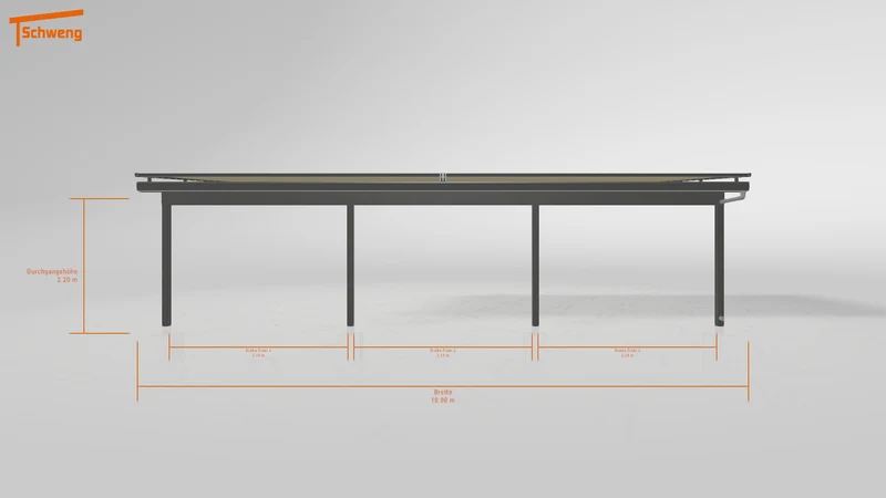 #DE Schweng Terrassenüberdachung S400 (ID bkjwxp)