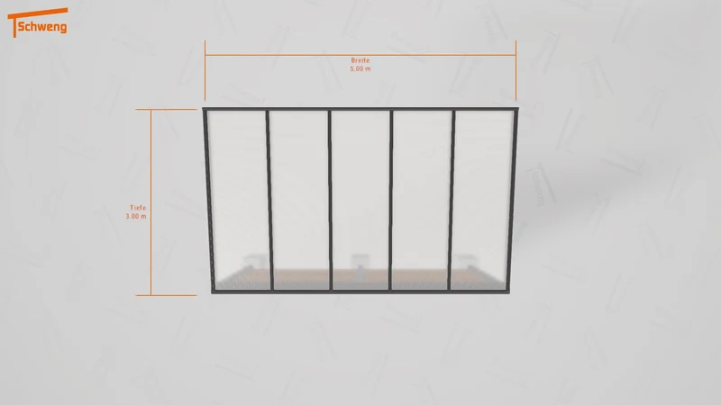 #DE Schweng Pultdachcarport S350 (ID 5m9ybr)