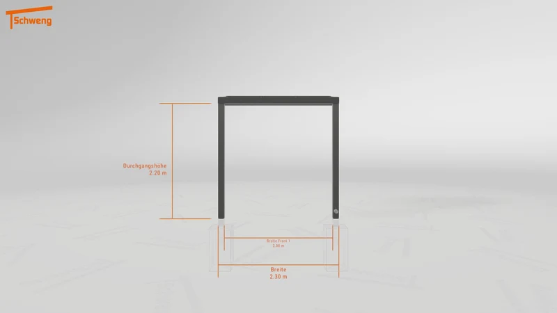 #DE Schweng Terrassenüberdachung S350 (ID 42w2g5)