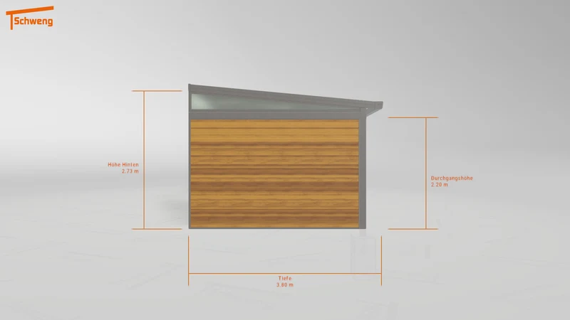 #AT Schweng Terrassenüberdachung S400 (ID 85p3kx)