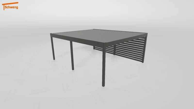 #DE Schweng Flachdachcarport C600 (ID 42wr5g) #MTG
