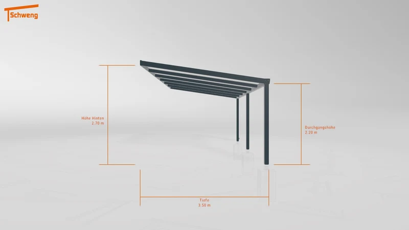 #DE Schweng Terrassenüberdachung S400 (ID v47q2g)