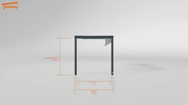 #DE Schweng Terrassenüberdachung S400 (ID 5mz3rp)