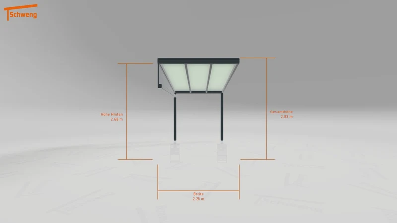 #DE Schweng Terrassenüberdachung S400 (ID 5mz3rp)