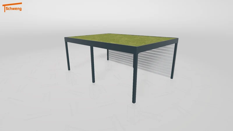 #DE Schweng Flachdachcarport C600+ (ID x75yj8) #MTG