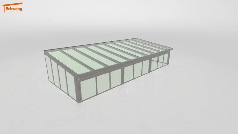 #DE Schweng Terrassenüberdachung S350 (ID rjrqdx)