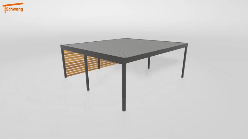 #DE Schweng Flachdachcarport C600 (ID v498mb) #MTG