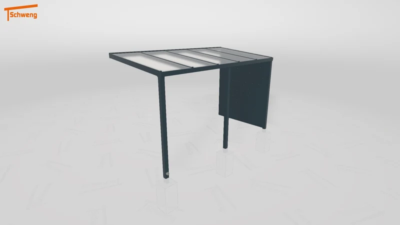 #DE Schweng Pultdachcarport S350 (ID pbpb3b) #MTG