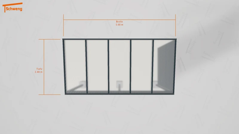 #DE Schweng Pultdachcarport S350 (ID pbpb3b) #MTG