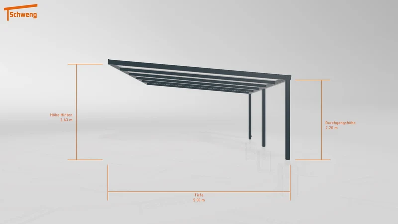 #DE Schweng Terrassenüberdachung S400 (ID pbpbdb)