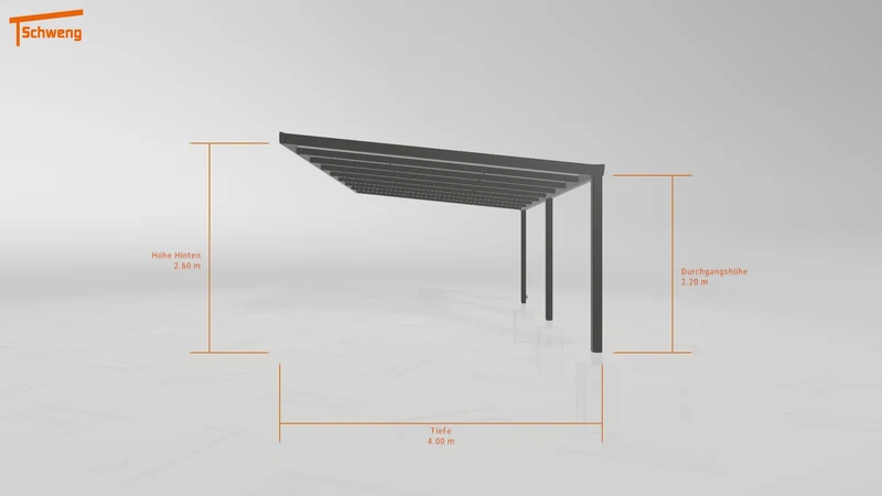 #DE Schweng Terrassenüberdachung S400 (ID 85p33w)