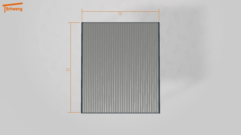 #DE Schweng Flachdachcarport C600 (ID x78bby)
