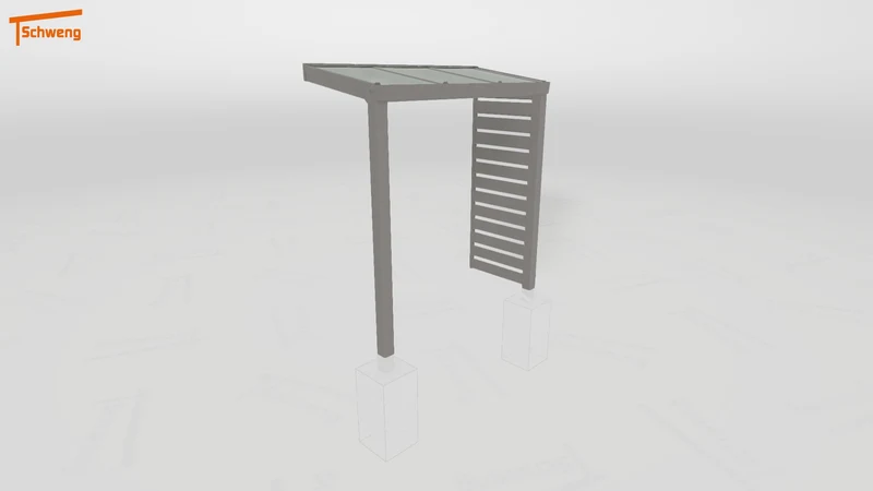 #DE Schweng Terrassenüberdachung S350 (ID 77b44z)