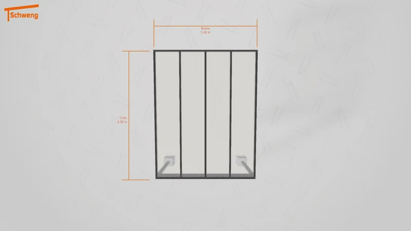 #DE Schweng Terrassenüberdachung S400 (ID 5mzqqp)