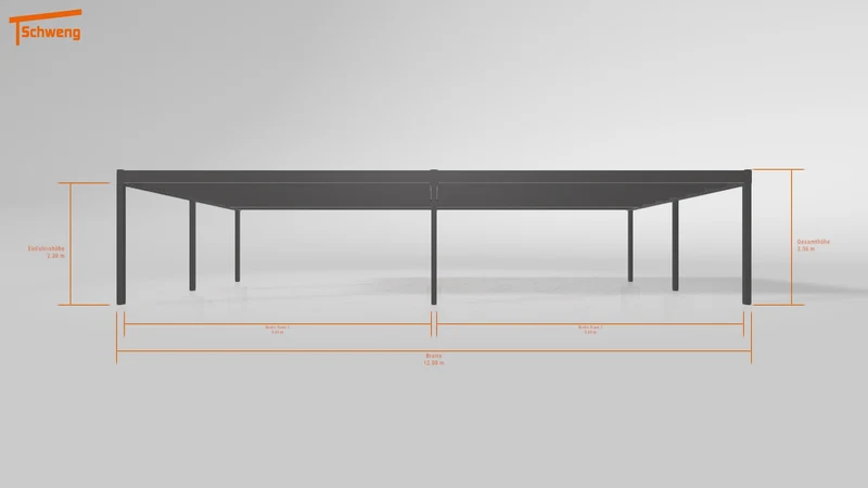 #DE Schweng Flachdachcarport C600 (ID 9wv779) #MTG