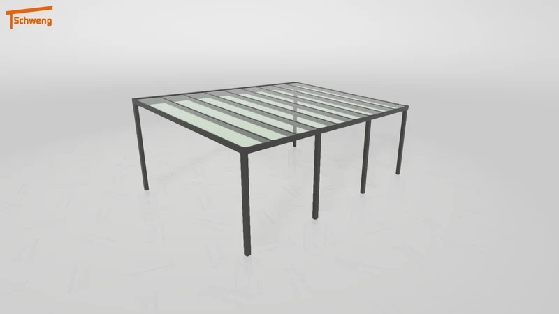 #DE Schweng Terrassenüberdachung S400 (ID 2q8nny)
