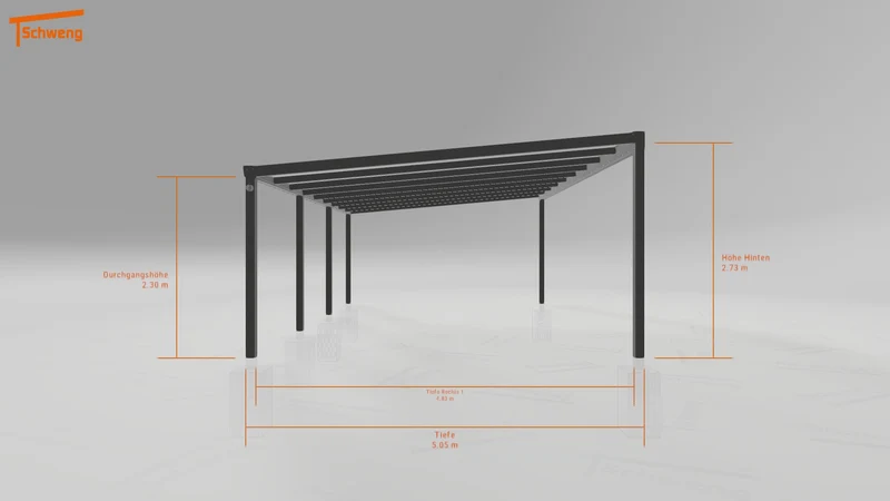 #DE Schweng Terrassenüberdachung S400 (ID 2q8nny)