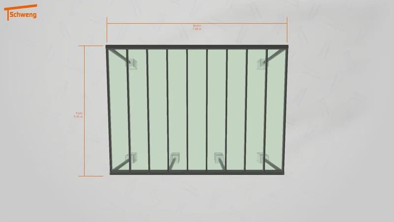 #DE Schweng Terrassenüberdachung S400 (ID 2q8nny)