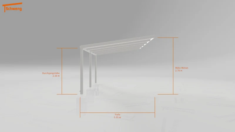 #DE Schweng Terrassenüberdachung S350 (ID jjrwm8)
