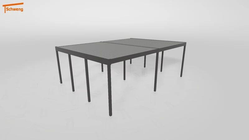 #DE Schweng Flachdachcarport C600+ (ID w3y9mv) #MTG