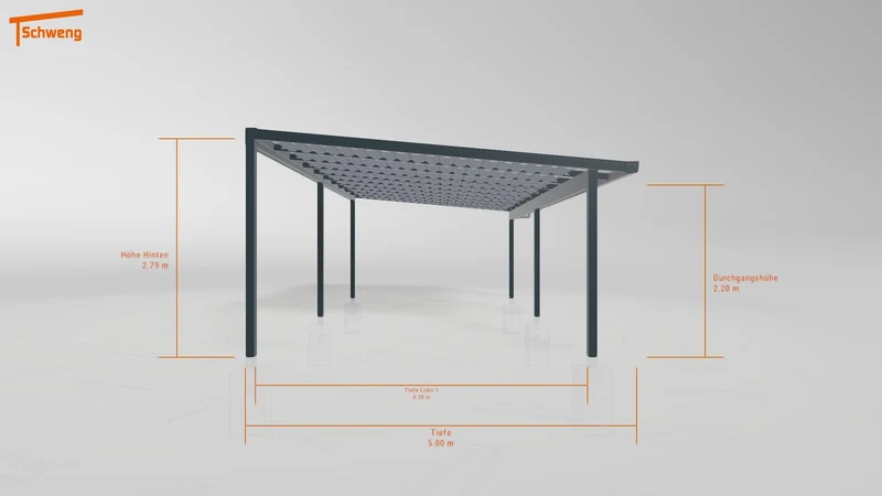 #DE Schweng Terrassenüberdachung S400 (ID v47y73)