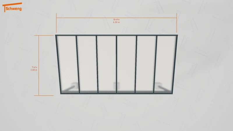 #DE Schweng Terrassenüberdachung S350 (ID ygjqrb)