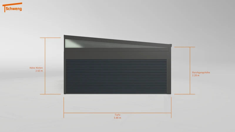 #DE Schweng Pultdachcarport S400 (ID 9wv8j9)