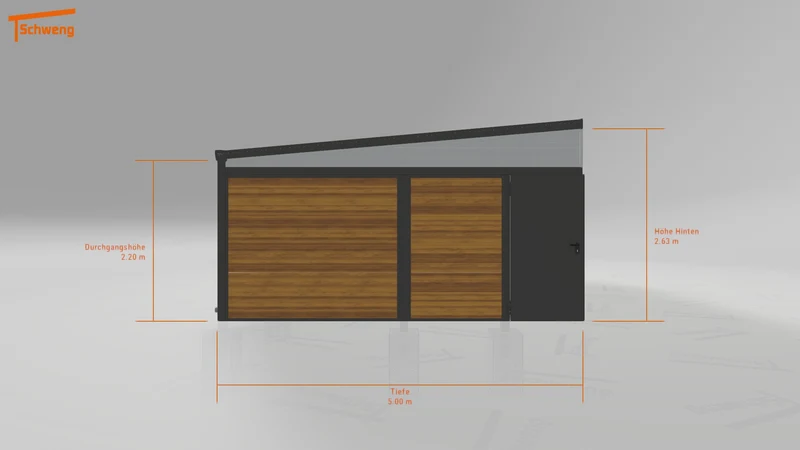 #DE Schweng Pultdachcarport S400 (ID 9wv8j9)