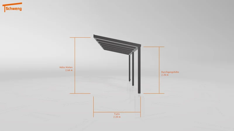#DE Schweng Terrassenüberdachung S350 (ID qd2k57)