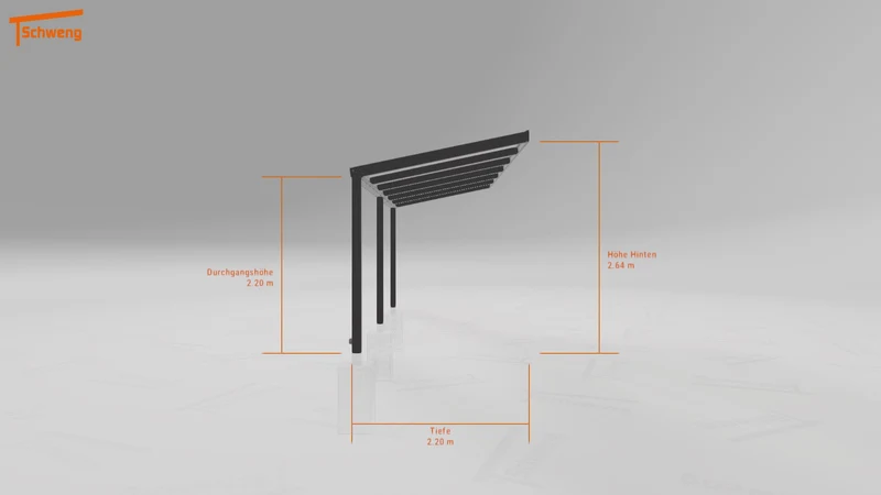 #DE Schweng Terrassenüberdachung S350 (ID qd2k57)