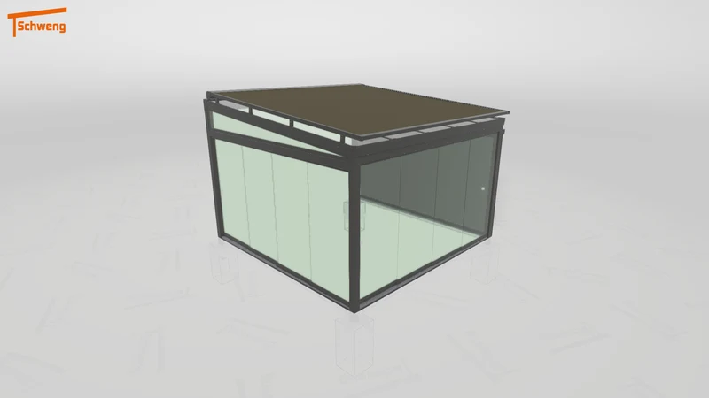 #DE Schweng Terrassenüberdachung S400 (ID mjrz4z)