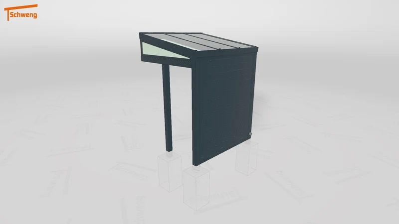 #DE Schweng Terrassenüberdachung S350 (ID bkjwyv)