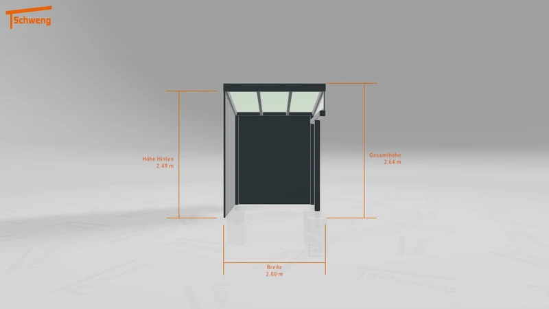 #DE Schweng Terrassenüberdachung S350 (ID bkjwyv)