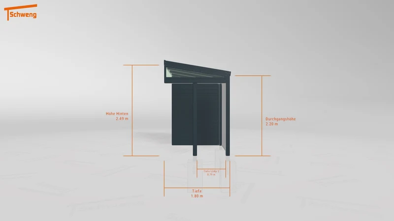#DE Schweng Terrassenüberdachung S350 (ID bkjwyv)