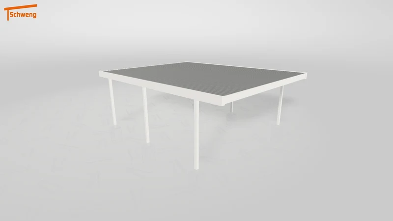 #DE Schweng Flachdachcarport C600+ (ID pbqkp2) #MTG