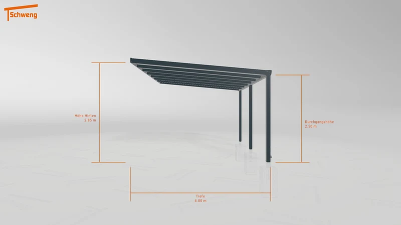 #DE Schweng Terrassenüberdachung S400 (ID yg7p7v)