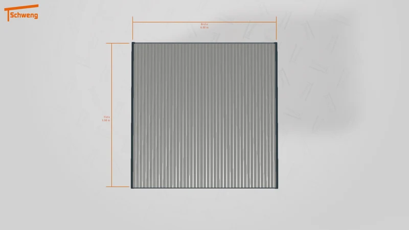 #DE Schweng Flachdachcarport C600 (ID 2q8qjg)